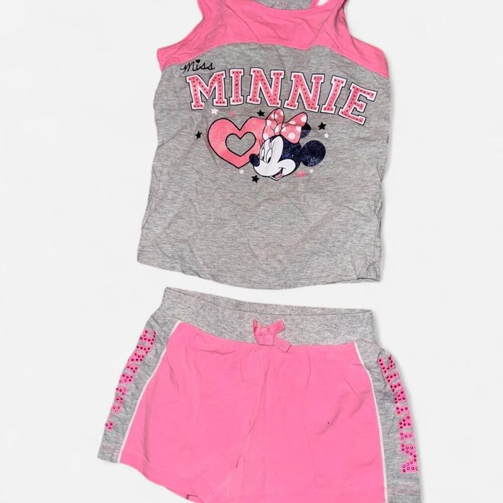 Disney Girl's Pink and Grey Bundle